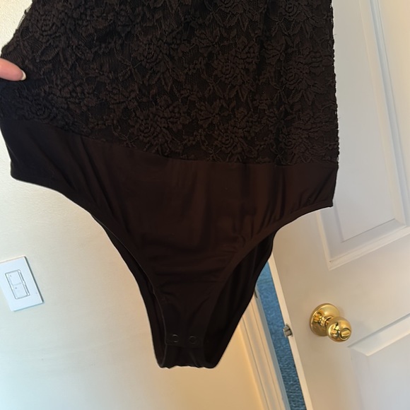 Torrid high neck lace bodysuit - Picture 4 of 6